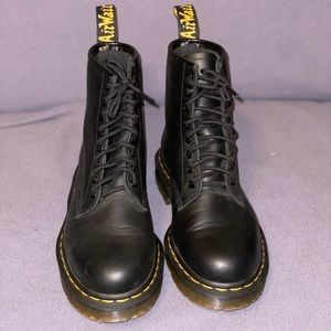 Dr. Martens 1460 Slip Resistant Leather Lace Up Boots